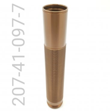 BODY, FOX, 1.5, 9.700" TLG, ALUM., CIRLCIP STYLE BEARING CAP, KASHIMA