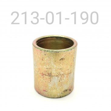 SLEEVE, 0.672 ID X 0.815 OD X .950 TLG, STEEL, GOLD ZINC