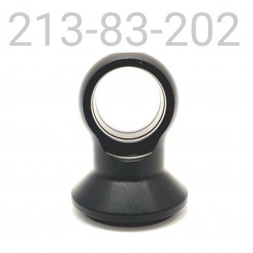 EYELET, .800 W, 2.291 TLG, BLACK, Slot Style Spring Retainer