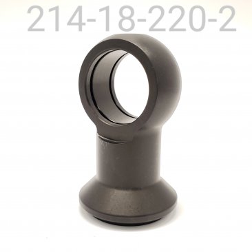 Eyelet, 1.1866 Bore X 0.900 W, 3.039 TLG, Black, Slot Style Spring Retainer