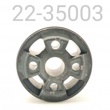 VALVING PISTON, C-36, 3 SLOT, 9 MM SHANK, W/PISTON RING