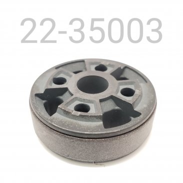 VALVING PISTON, C-36, 3 SLOT, 9 MM SHANK, W/PISTON RING