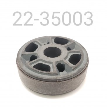 VALVING PISTON, C-36, 3 SLOT, 9 MM SHANK, W/PISTON RING