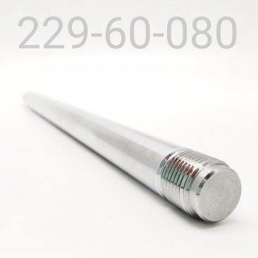 SHAFT, 5/8 X 8.000" TLG, 1.400" POST LENGTH, CHROME