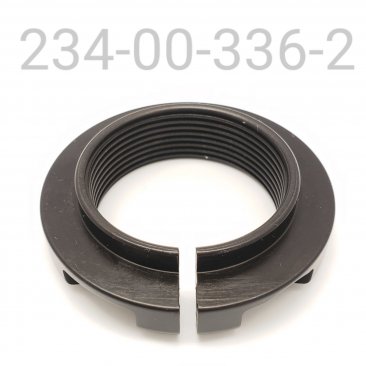Preload Ring, 2.400 OD X .650 TLG,  Acme Thread, Alum., Self Locking, Black, For 1.875 ID Spring