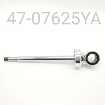 SHAFT/EYELET ASSY, KYB, YAMAHA CENTER, 12.5mm X 7.625" CENTER TO END, HOLLOW EYELET, W/ 20MM ID DERIN BUSHING