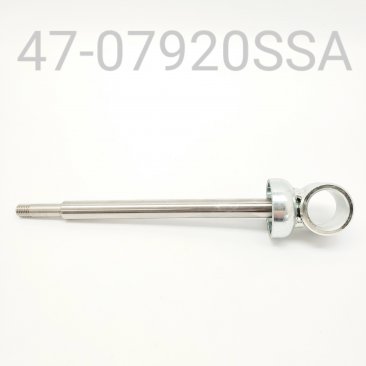 SHAFT/EYELET ASSY, STAINLESS STEEL, 12.5MM, 7.920" CENTER TO END, KYB SKI EYELETS, NO BUSHING