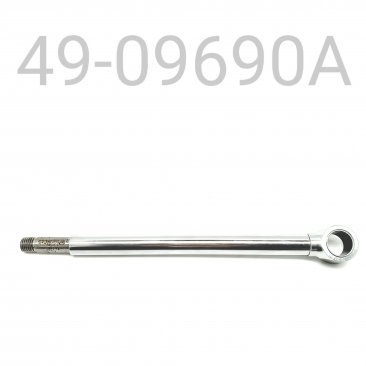SHAFT/EYELET ASSY, CHROME, HPG 16MM, X 9.690" CENTER TO END, 12MM PPOST, 2010 + PRO 40 REAR TRACK SHOCK, 120"