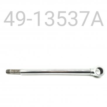 SHAFT/EYELET ASSY, CHROME, 16 MM, 13.537" CENTER TO END, 12 MM  ARBOR (FOR C-46 SHOCK)