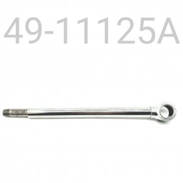 HPG REAR TRACK SHAFT/EYELET ASSEMBLY, STAINLESS, 11.125" CENTER TO END, 16MM, 9MM VALVING END(STEPPED), (NGS-08)
