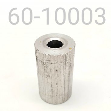 SPACER, ALUM. 1" X .375" ID X 1.720" TLG.  USE TO MOUNT ZL SKI SHOCKS