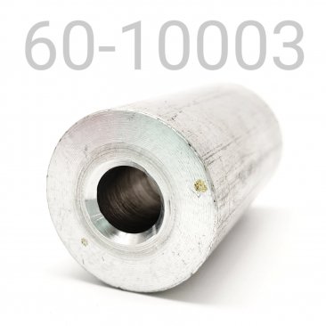SPACER, ALUM. 1" X .375" ID X 1.720" TLG.  USE TO MOUNT ZL SKI SHOCKS