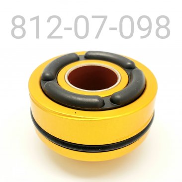 Bearing Assembly, 2.250" Bore, 7/8" Shaft, 1.392" TLG, Dual Seal, Gold