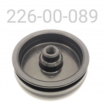 Reservoir End Cap, 2.250" ID Reservoir, Schrader Style