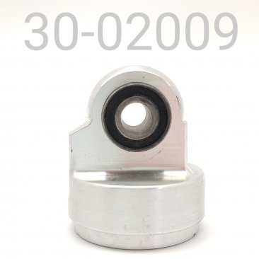 BODY CAP,  FOX NEEDLE PORT, STEEL ACME THREAD, W/ SKI DOO EYELET BUSHING (10 MM X 1.180"), AFTERMARKET (BRASS AIR VALVE NOT INCLUDED)