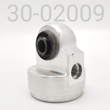 BODY CAP,  FOX NEEDLE PORT, STEEL ACME THREAD, W/ SKI DOO EYELET BUSHING (10 MM X 1.180"), AFTERMARKET (BRASS AIR VALVE NOT INCLUDED)
