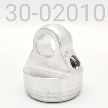 BODY CAP,  FOX NEEDLE PORT, STEEL  ACME THREAD, FOR SC-3 '04-'05, AFTERMARKET (BRASS AIR VALVE NOT INCLUDED)