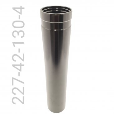 RESERVOIR, 2.250" ID X 13.000" TLG, THREADED ID, SHORT OD STEP, BLACK