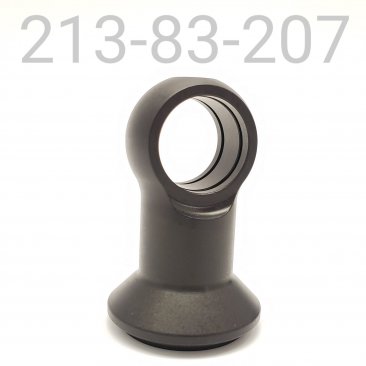 Eyelet, 1" Bore X 0.800 Wide, 2.783 Tall, Black