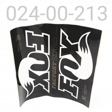 DECAL, AIR SLEEVE, LONG, 5.4 x 5.4, KASHIMA, BLACK