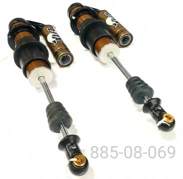 Fox Factory Series Rear Shocks Can-Am Maverick with DSC Reservoir (Shaft View)