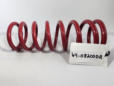 Spring: (T) [8.000 TLG X 2.250 ID X 200 lbs/in] Dark Red