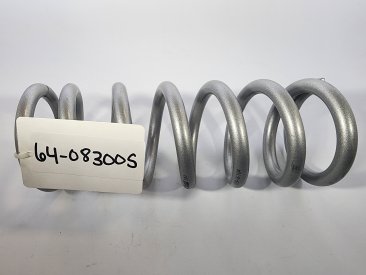Spring: (T) [8.000 TLG X 2.250 ID X 300 lbs/in] Silver