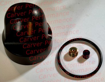 Fox 1.5 Bore Float 3 Body Cap Assembly Pellet Port No Spherical Grooves