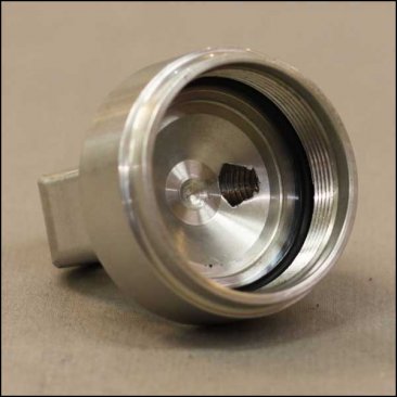 NLA: Use 30-02005           BODY CAP,  FOX NEEDLE PORT, STD. THREAD  1" STD BORE, AFTERMARKET(BRASS AIR VALVE NOT INCLUDED)