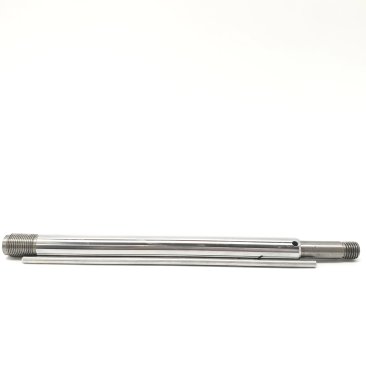 SHAFT, 16 MM, 10.000" TLG, REBOUND ADJUST, CHROME, SKI DOO RAS2 FRONT SKI