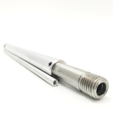 SHAFT, 16 MM, 10.000" TLG, REBOUND ADJUST, CHROME, SKI DOO RAS2 FRONT SKI