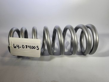 Spring: (T) [8.000 TLG X 2.250 ID X 400 lbs/in] Silver
