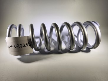 Spring: (T) [9.000 TLG X 2.250 ID X 325 lbs/in] Silver