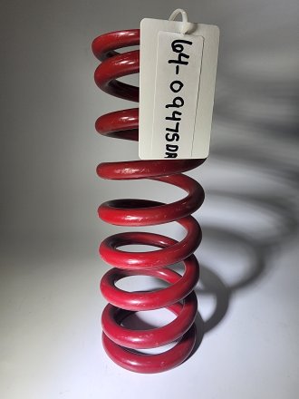 Fox Coil Spring | 9.0" x 2.25" ID x 475 lbs | Dark Red
