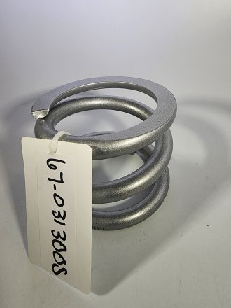 Spring: (T) [2.750 TLG X 2.500 ID X 1300 lbs/in] Silver