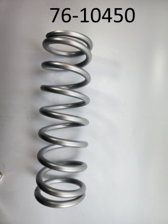 Spring: (T) [10.000 TLG X 2.500 ID X 450 lbs/in] Silver