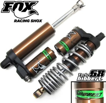 REAR SHOCK KIT 1 FT  /  1 RT  TUCKER HIBBERT SIGNATURE FACTORY SERIES AC ZR, ZERO C2 FT 11.75, 3.39  -  ZERO RC2 14.53, 4.47 RT