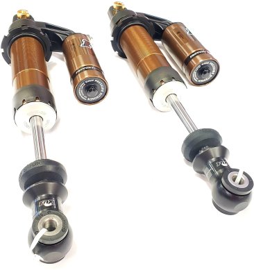 Fox Factory Series Rear Shocks Kawasaki Teryx with DSC Reservoir (Shaft View)