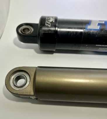 Used Fox Float Air Shock, Arctic Cat Mountain Cat, M5, M6, M7 ('05-'06), 17.55" Ext. 5.55" Travel