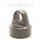 BODY CAP, 2" BORE SHOCK,  1" HOLE, PELLET FILL, BLACK