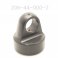 BODY CAP, 2" BORE SHOCK,  1" HOLE, PELLET FILL, BLACK