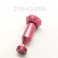 REBOUND KNOB, 1.450 TLG, 3/8-32, RED, GEN 2