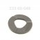 SPACER:  .630 ID X 1.35 OD X .100 TLG NYLON BLK RD ADJ SHAFT