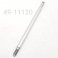 Shaft, KYB, 16mm x 11.120" Total Length, 12mm Valving Post, Removable Eyelet, Renegade Rear, Chrome