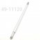 Shaft, KYB, 16mm x 11.120" Total Length, 12mm Valving Post, Removable Eyelet, Renegade Rear, Chrome