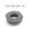 SPRING RETAINER ADAPTER, 1.495 OD X 0.450" TLG, 1.549 BORE, BLACK, ALUM