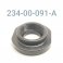 SPRING RETAINER ADAPTER, 1.495 OD X 0.450" TLG, 1.549 BORE, BLACK, ALUM