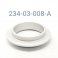 Spring Retainer, 2.98 OD x 2.24 "D" x 2.0" ID, Aluminum