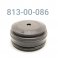 END CAP, RESERVOIR, 2.0" BORE,  .678 TLG, PELLET FILL., BLACK