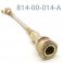 obs. HOSE ASSY 5.5" (-4 1/8 MNPT W/ 90 DEG. ELBOW M/F TO F QUICK DISC.)